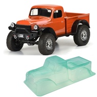 X* 313mm Wheelbase Car Body Shell Semi-Truck Shell for 1 10 Remote Control Crawlers