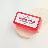 SANDALWOOD HANDMADE GLYCERINE SOAP BAR - THE SOAP CELLAR