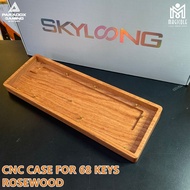Paradox Gaming Keyboard GK68X CNC Case Bottom Shell 68 ROSEWOOD Gaming Keyboard