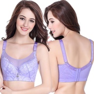 New Women's Fashion Thin Soft Wired Adjustable Bra - Sizes 34-46 C/D/E