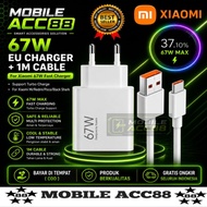 XIAOMI 67W Fast Charging Type C Mi Turbo Charger 67 Watt Max
