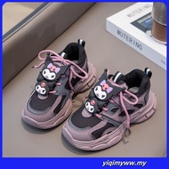 Kuruomi Girl Shoes kids Shoes Girl Flat Shoes Kids Girl Sport Shoes Kids Girl Cute Shoes Breathable 