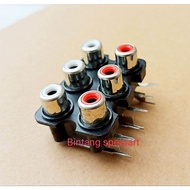 6PIN BELL RCA SOCKET (WITHOUT PCB) 6PIN BELL RCA SOCKET 6PIN BELL RCA JACK SOCKET
