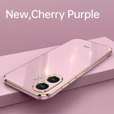 For Vivo V60 Lite 5G Case Cover For Vivo V60 Lite 5G High Quality Soft TPU Anti-fingerprint Camera P