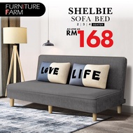 F&amp;;F: Shelbie Durable 2 /3 /4 Seater Foldable Sofa Bed