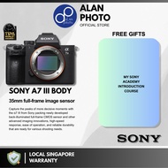 Sony A7M3/A7 MARK III/A7III/A7 III/A73/A7MK III/A7MK3 Body | Sony Singapore Warranty