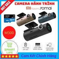 Ultra HD 1296P Dash Cam Xiaomi 70mai M300 Dashcam Uses Sony Sensor With Built-In Rechargeable Batter