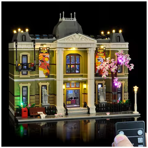 LYBMTWF LED Lighting Kit Compatible with Lego 10326 Natural History Museum Model (NOT Include The Mo