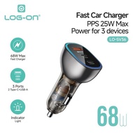 BATOK SAVER LOG ON 3OP 68W LO-SV36 CAR CHARGER/