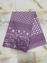 KAIN BATIK MODERN TERBARU ROMAN WARNA LILAC