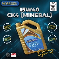 MORRISON 15W-40 CK4 MINERAL 5 LITER