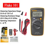 【ของแท้ 100%】Fluke 101 China Version Digital Multi meter มัลติมิเตอร์ พื้นฐานขนาดเล็ก ที่อัดแน่นด้วย