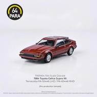 PARA64 1/64 1984 TOYOTA CELICA SUPRA XX TERRACOTTA