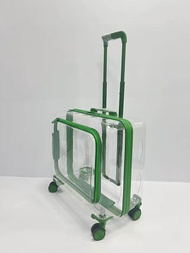 Ready StockLarge สัตว์เลี้ยงรถเข็นกรณี Carrier โปร่งใส Cat Dog รถเข็นเด็กรถเข็นสัตว์เลี้ยง Bello Cat