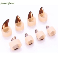 PIXELGLOW Guzheng Nail Cover Set Ring Silicone Guzheng Practice Guzheng Accessories String Instrumen