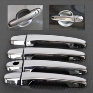 Toyota VIOS 2014 2015 2016 2017 2018 Accessories Door Handle Cover Trim Plastic Chrome/carbon Fiber