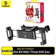 FC Bayern Hợp Tác Baseus Ghế Sau Ô Tô Điện Thoại Gối Tựa Đầu Cho Máy Tính Bảng iPad Đa Năng Ô Tô Xe