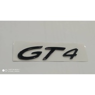 PORSCHE GT4 Emblem Logo | PORSCHE GT 4 Emblem Logo | PORSCHE Logo
