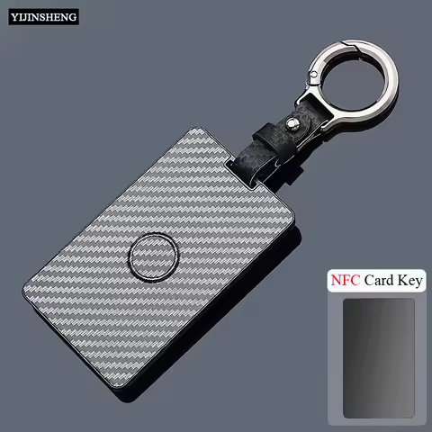 Carbon Style ABS Car NFC Card Key Case Cover For BMW 1 3 New 5 7 8 Series X1 X3 X5 X6 X7 F30 G20 F34