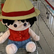 Luffy Cotton Doll 40cm One Piece Anime Merchandise Fan Doll Doll Healing Birthday Gift Girl