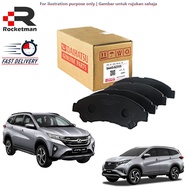 DAIHATSU FRONT BRAKE PADS PERODUA ARUZ 1.5 TOYOTA RUSH F800 2019+ GENUINE PARTS