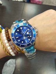 TEVISE 男用錶帶錶 全新 日期 手錶