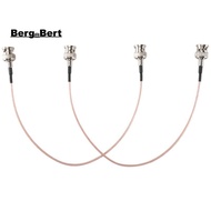 2Pcs 3G HD SDI Cable BNC Cable 30cm 75 Ohm for Cameras  Video Equipment Supports HD-SDI 3G-SDI 4K 8K