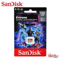 新包裝 【公司貨】SanDisk Extreme 128GB 128G microSDXC U3 A2 160mb/s