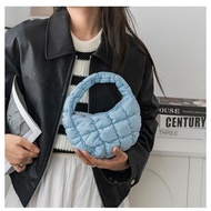 PBG01 Women's Hand Bag Puffy Zipper Mini Foam Pillow GAM Pillow Handbag