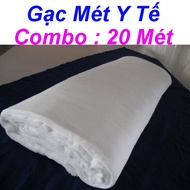 Gạc Mét Y Tế Combo 20 Mét