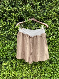 Rayon Relaxed Lounge Shorts – กางเกงขาสั้น ผ้าเรยอนสำหรับคุณแม่ตั้งครรภ์ ใส่สบายจนถึงคลอด