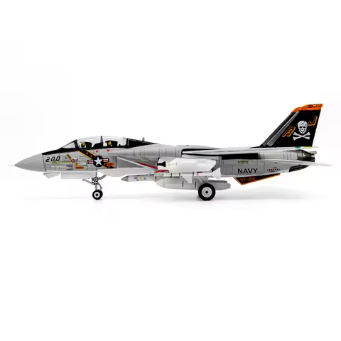 1/72 Scale Alloy Fighter Aircraft F14 Tomcat Air Force Aircraft Model F14 Static Aircraft Models Can