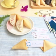 婚禮小物 二次進場 客製化幸運籤餅 繽粉彩珠白巧克力風味
