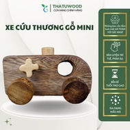 Wooden Ambulance Toys - THATUWOOD