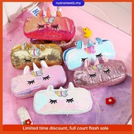 Unicorn pencil case for kids Glitter Smiggle pencil box Sequins smiggle pencil case