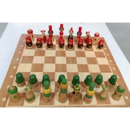 [Russian Commemorative] -Russian Doll Chess Set (Without Chessboard)