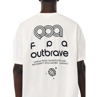 FPA Sports Summer Casual Short Sleeve T-Shirt - Silk-Like Fabric Printed Couple Set