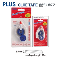 【PLUS】 Spin Eco Glue Tape  TG-610 / TG-611 Spin Eco Refill Pack