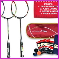 (SPORTS) BADMINTON RACKET lining G Force 8-9-10 ONE COMPLETE SET ORIGINAL SAFE PACKING