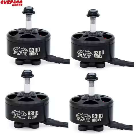 4pcs Surpass Hobby Bat B3110 3110 800KV 1280KV 1580KV 6-8S Brushless Motor for FPV RC Multirotor X-C