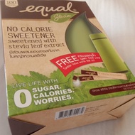 equal Stevia Zero SUGAR No CALORIE SWEETENER