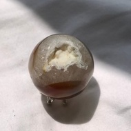 軟糖 球形花 天然瑪瑙球 瑪瑙爆晶 開口笑 水晶球 擺設 水晶原礦