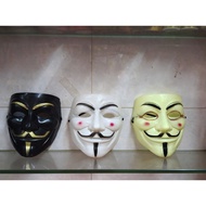 Halloween Costume Hacker Mask Topeng Funny Mask Scary Mask Accessories