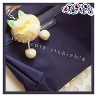 GANTUNGAN Pompom miau cat keychain keychain bag charm fur