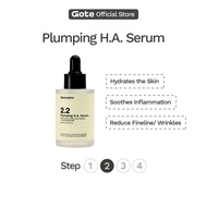 Goteskin Plumping H.A. Serum (30ml) - 8 Types Hyaluronic Acid | Serum Muka | Fine Lines | Hydrating 