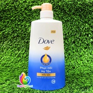 Combo Dầu Gội Dove 640g + Dầu Xả Dove 610g