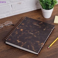 [EWFA-t] 2026 Large Spiral Tortoise Shell Planner , 15-Month Weekly & Monthly Planner, Full Size Aca