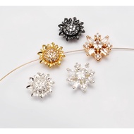Spacer Beads 18K Sunflower Sunflower diy