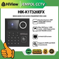 MESIN HIVIEW HIK-K1T320EFX ABSENCE MACHINE FACE ACCESS FINGERPRINT RFID CARD