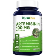 美國NusaPure 青蒿素 100毫克 180粒素食膠囊